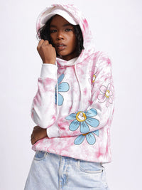 DressBerry Dye Delight Tie-Dye Hooded Sweatshirt