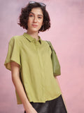 DressBerry Flared Sleeves Casual Shirt