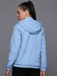 HRX by Hrithik Roshan Rapid-Dry Hooded Tailored Jacket