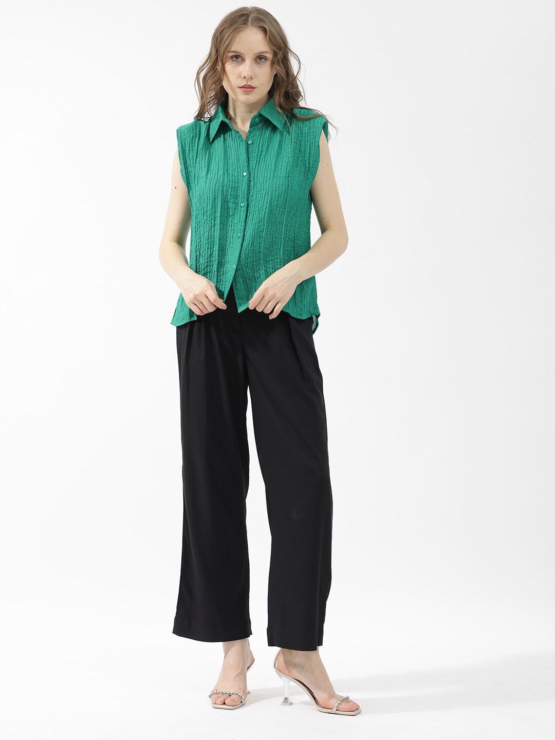 RAREISM Extended Sleeves Shirt Style Top