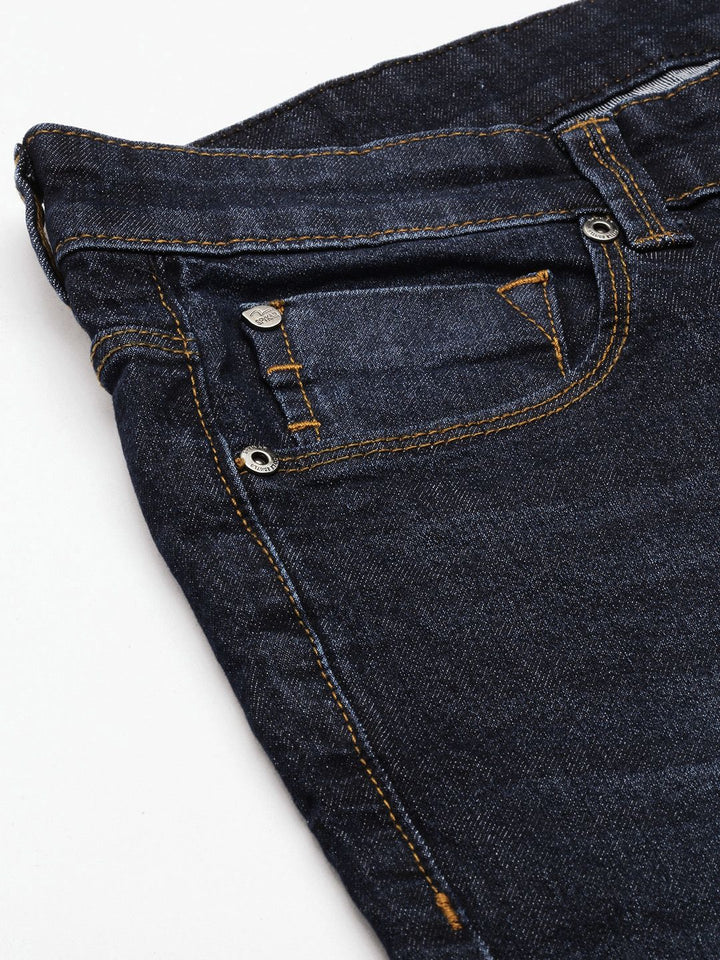 SPYKAR Men Slim Fit Low-Rise Light Fade Stretchable Jeans