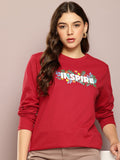 DILLINGER Typography Printed Drop-Shoulder Sleeves Oversized Pure Cotton T-shirt