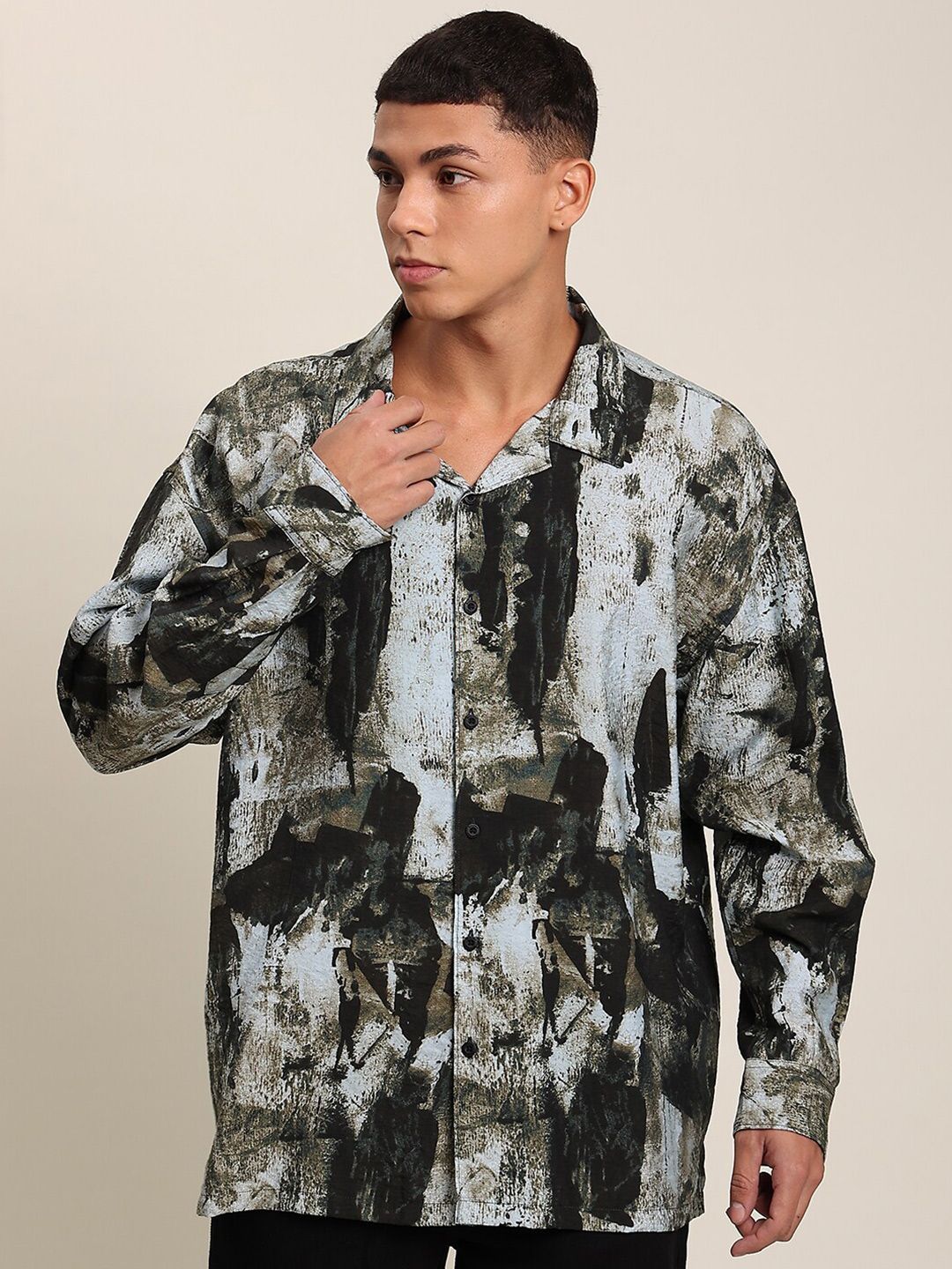 Bene Kleed Men Opaque Printed Casual Shirt