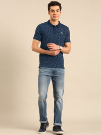 Being Human Self Design Polo Collar Pure Cotton T-shirt