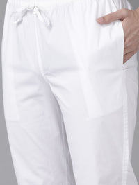 See Designs Men Blue Striped Pure Cotton Kurta with Trousers