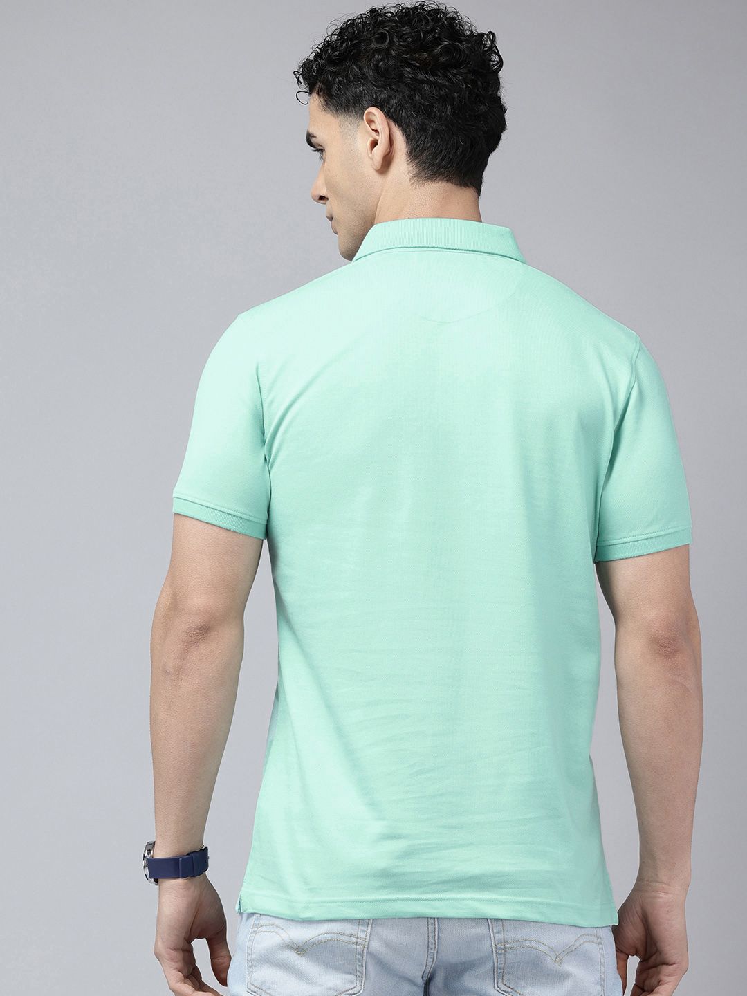 SPYKAR Polo Collar Slim Fit T-shirt