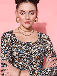 STREET 9 Multi-Coloured Floral Top