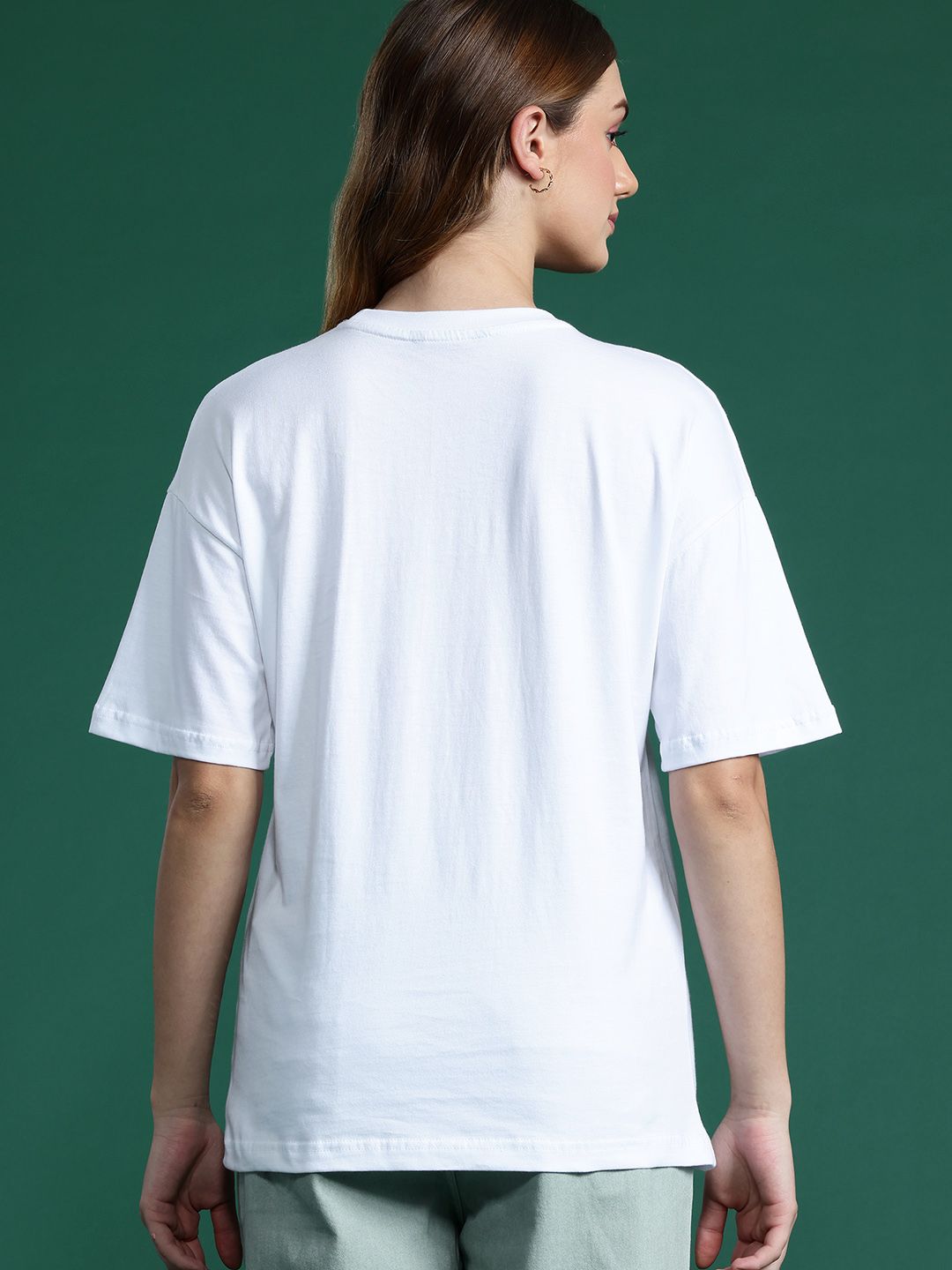 DressBerry Women Floral Printed Pure Cotton T-shirt