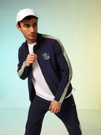 HRX by Hrithik Roshan Colourblocked Rapid Dry Running Tracksuit