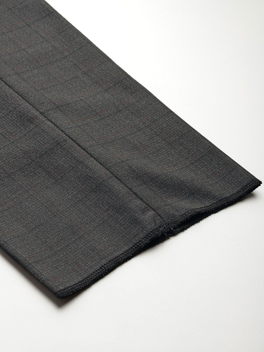 Raymond Men Checked Slim Fit Trousers