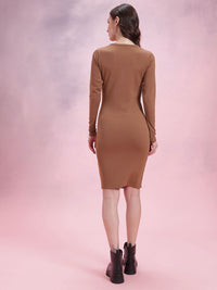 DressBerry Long Sleeves Stretchable Bodycon Dress