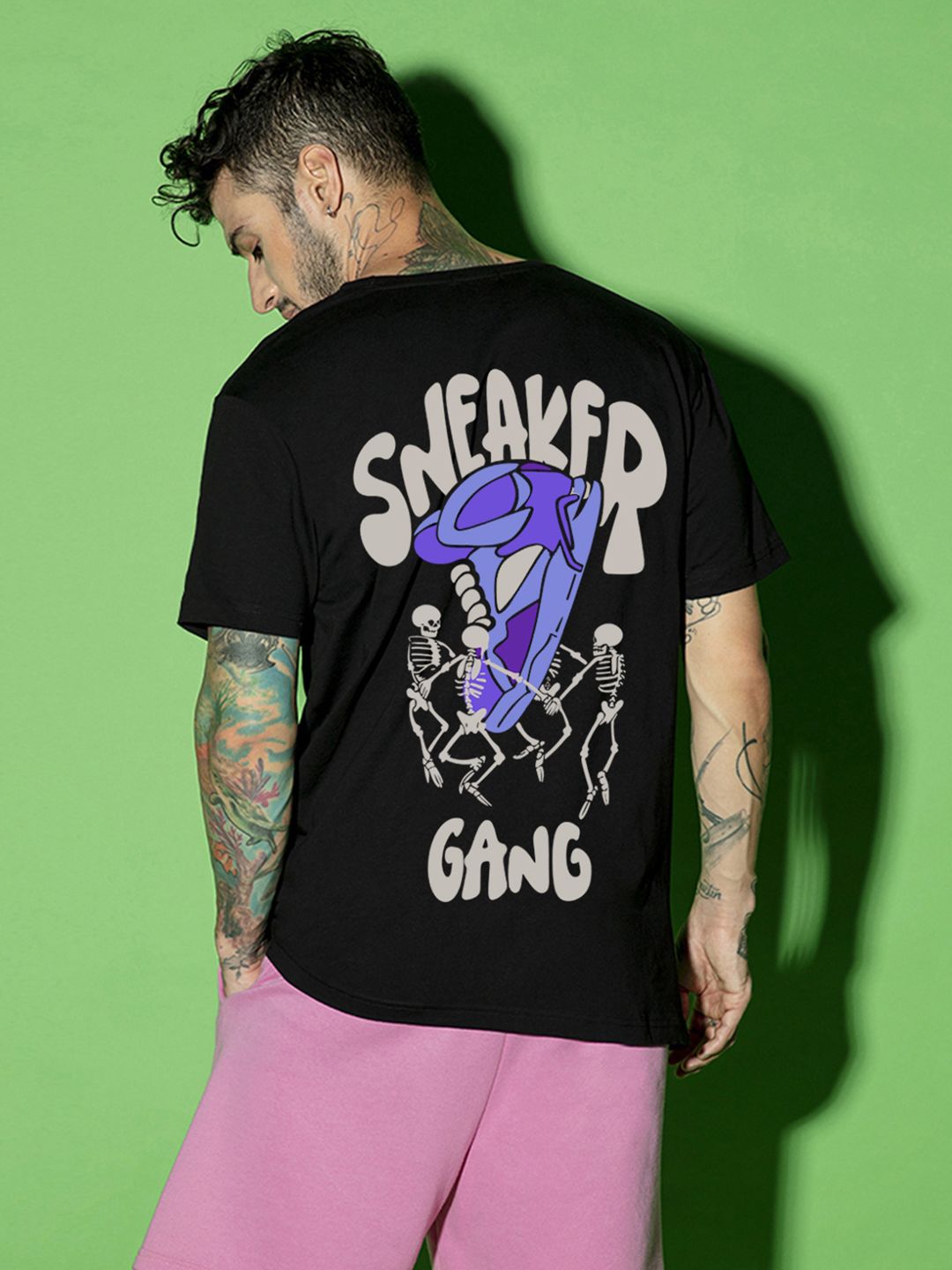 Bewakoof Graphic Printed Pure Cotton T-shirt