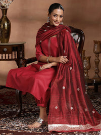 Libas Straight Kurta with Salwar & Dupatta