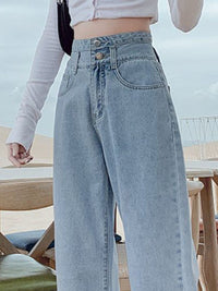 DressBerry Women Straight Fit Mid-Rise Jeans