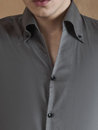 DENNISON Men Cooper Collar Solid Formal Shirt