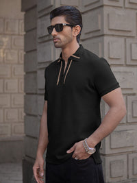 Powerlook Men Polo Collar T-shirt