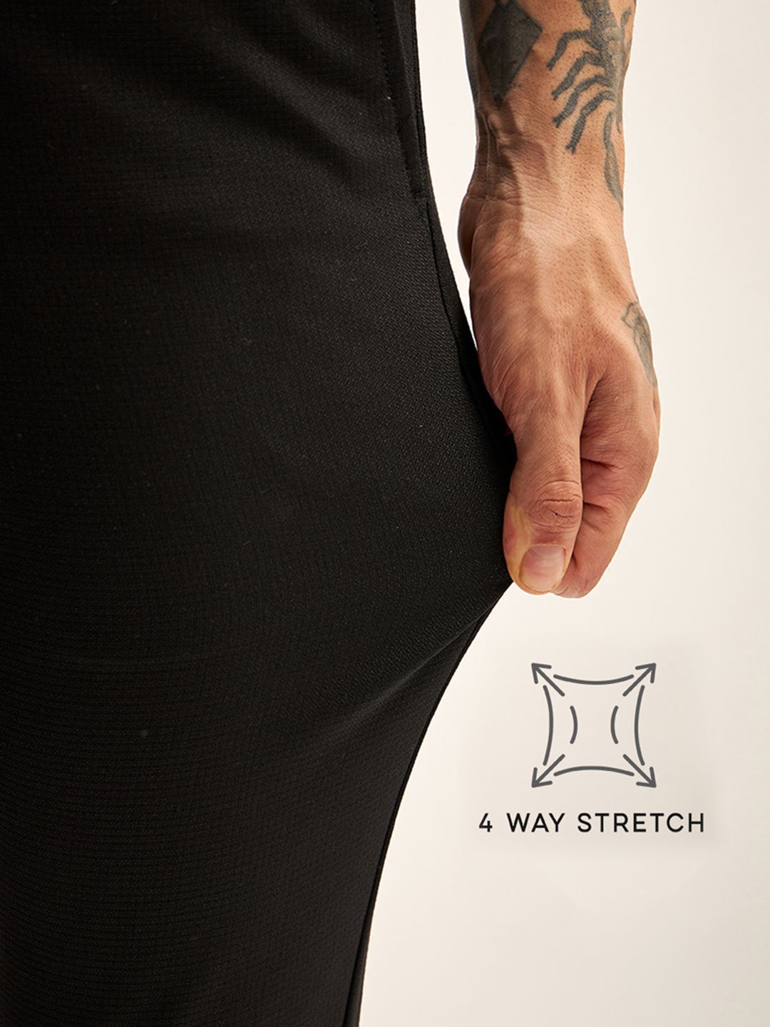 THE BEAR HOUSE Men Slim Fit Joggers Trousers