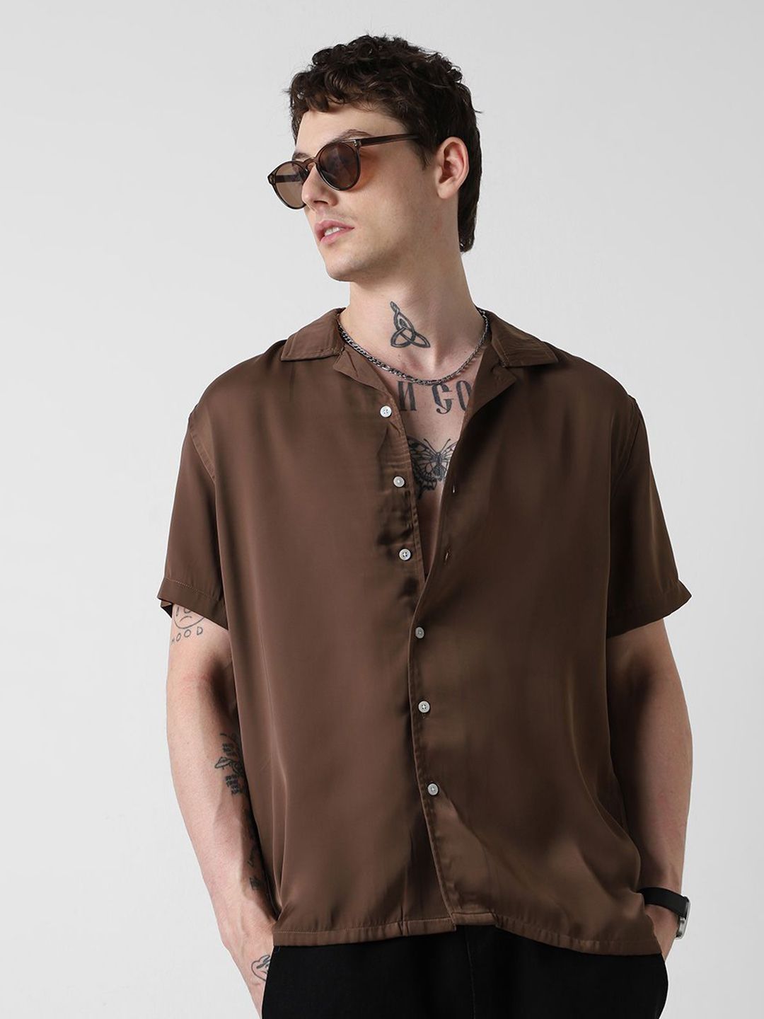 VASTRADO Men Classic Opaque Casual Shirt