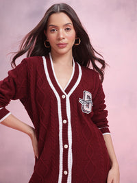 DressBerry Cable-Knit Dress