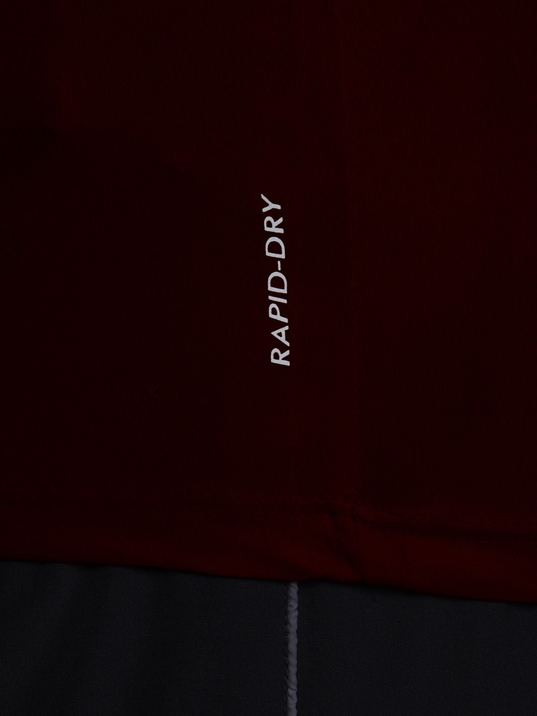 HRX by Hrithik Roshan Men Printed Rapid-Dry Training T-shirt with Reflective Detail