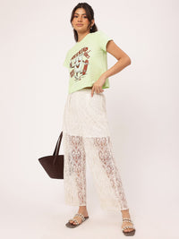 DressBerry Summertime Snaz Printed Pure Cotton T-shirt