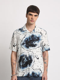 THE BEAR HOUSE Abstract Printed Casual Shirt