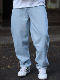 Powerlook Men Boyfriend Fit Clean Look Light Fade Cotton Jeans