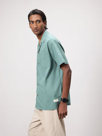 ether Zen Cuban Collar Casual Shirt