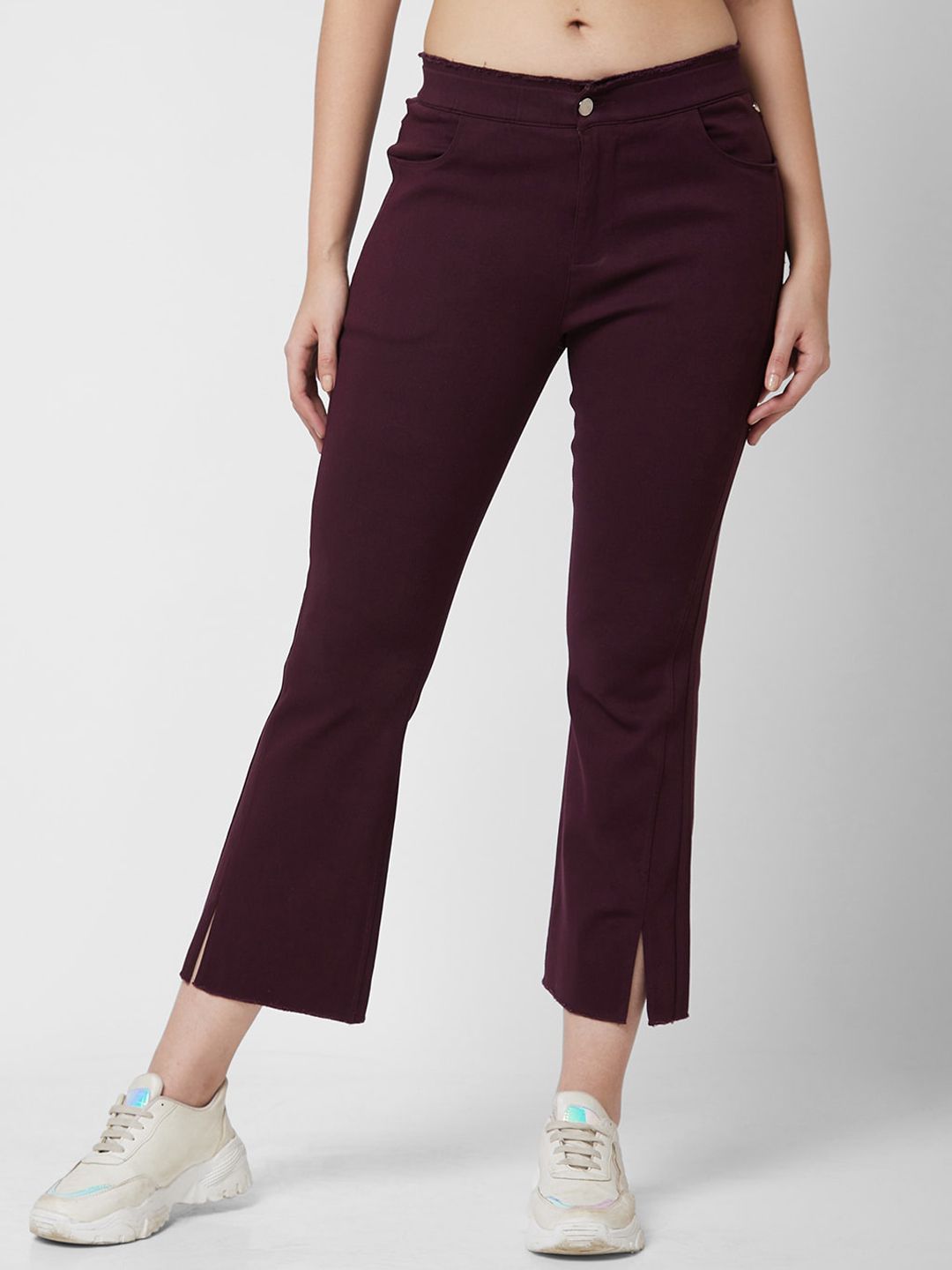 SPYKAR Women Mid-Rise Track Pants