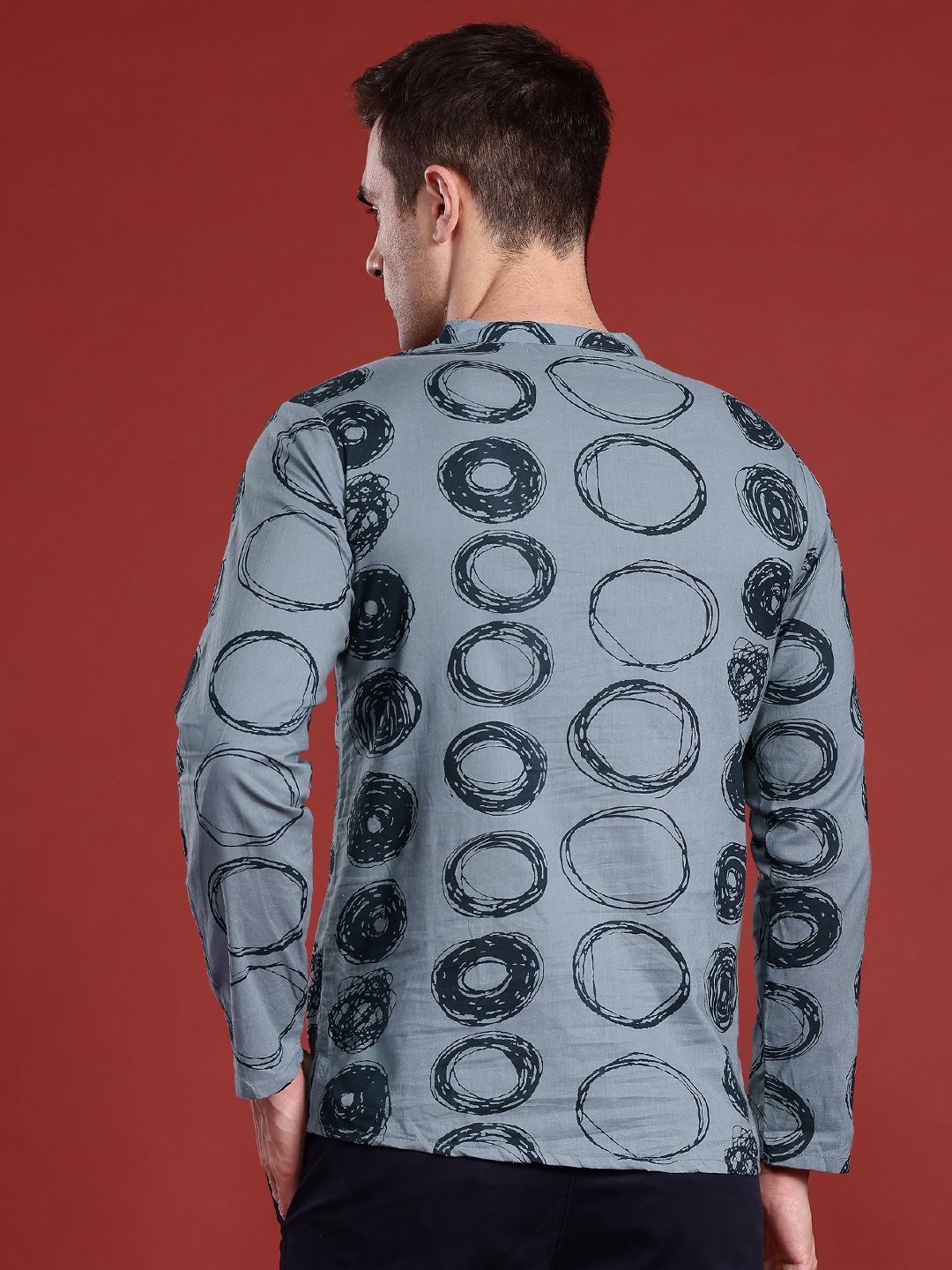 Anouk Geometric Printed Kurta