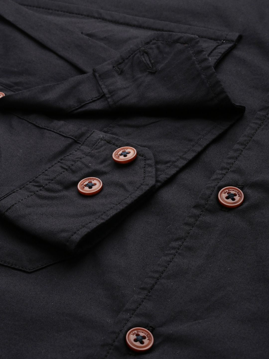 Mr Bowerbird Liberal Fit Long Sleeves Casual Shirt