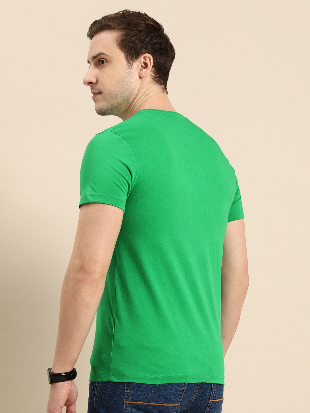 Being Human Printed Pure Cotton T-shirt