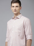 Park Avenue Slim Fit Pure Cotton Checked Casual Shirt