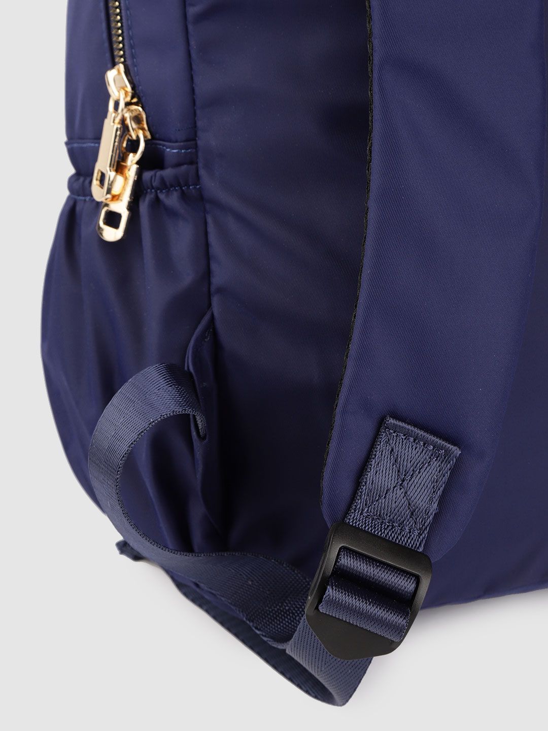 Lino Perros Women Navy Blue Solid Backpack