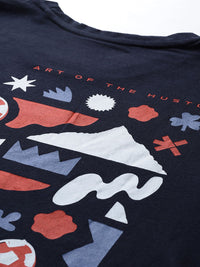 HRX by Hrithik Roshan Lifestyle Typography Printed T-shirt