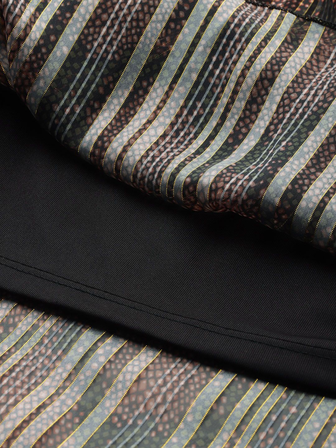 DressBerry Printed A-Line Midi Dress