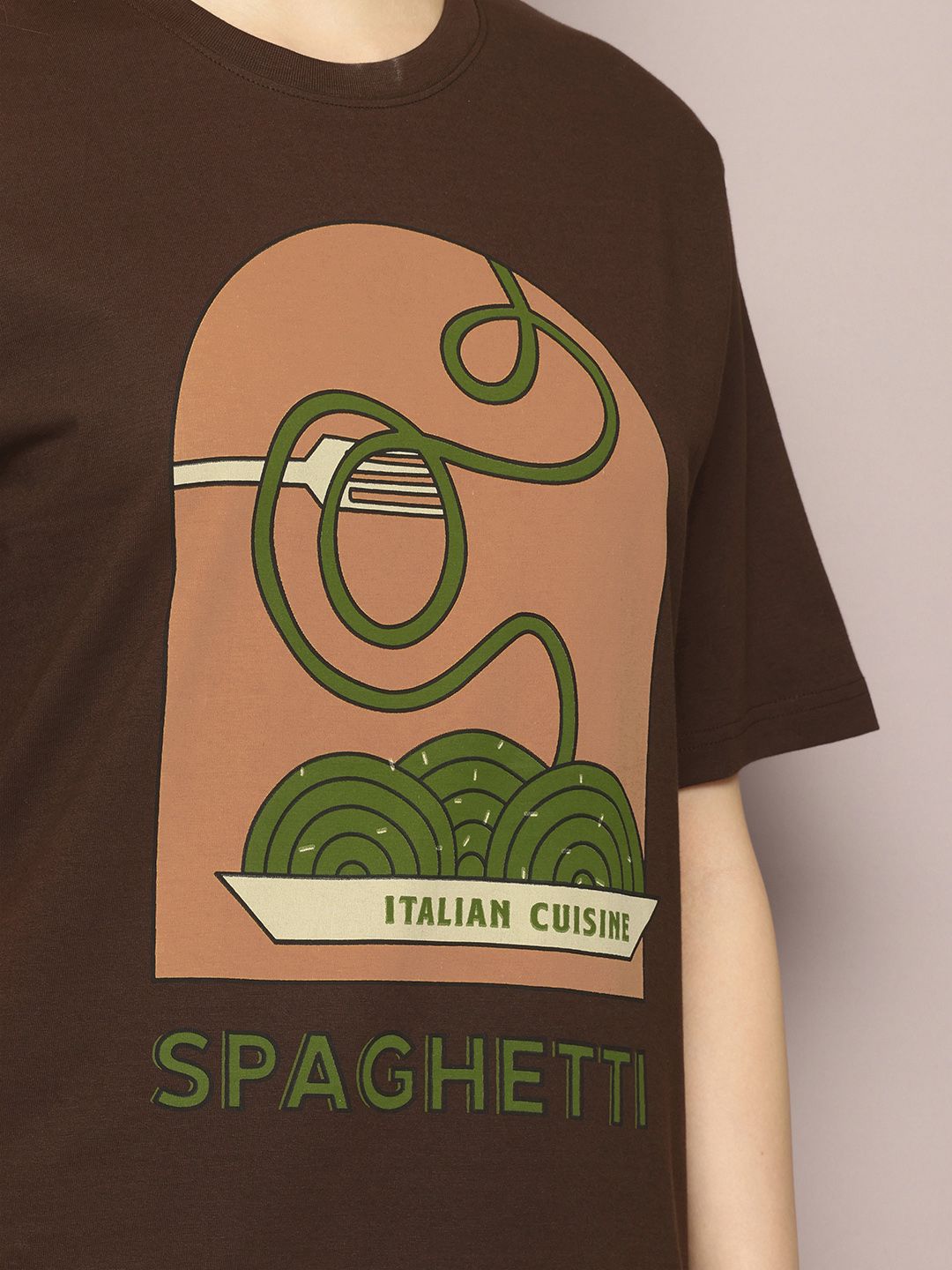 Dillinger Women Graphic Printed Oversized T Shirt