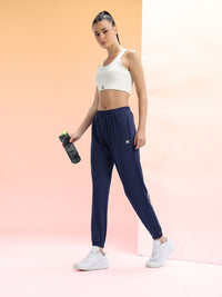 HRX by Hrithik Roshan Women Typography Detail Rapid-Dry Running Joggers