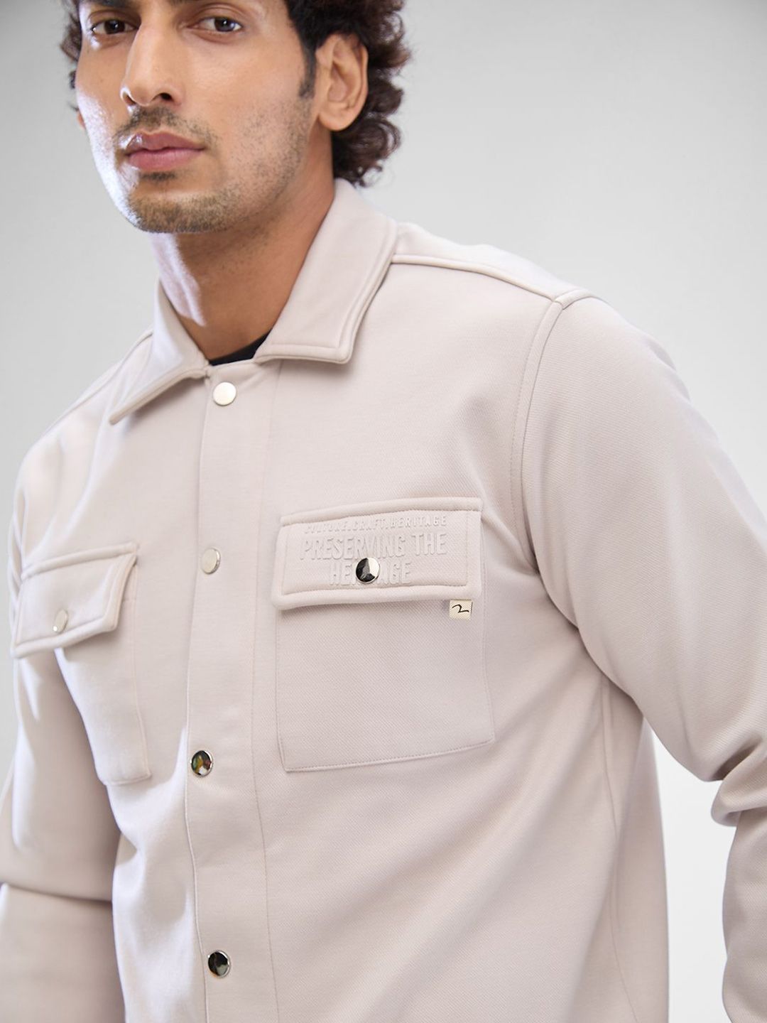 SPYKAR Men Opaque Solid Spread Collar Casual Shirt