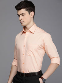 Raymond Pure Cotton Slim Fit Solid Formal Shirt