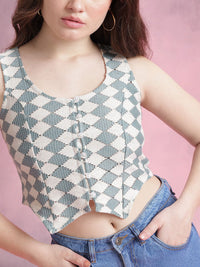 DressBerry Crochet Crop Top