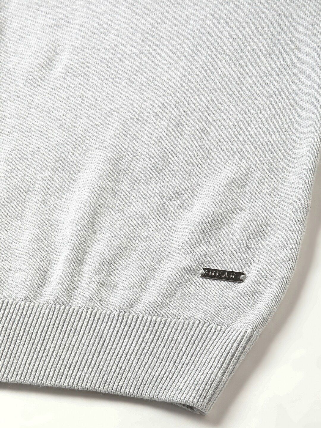 THE BEAR HOUSE Men Solid Regular Fit Cotton Polo Collar T-Shirt