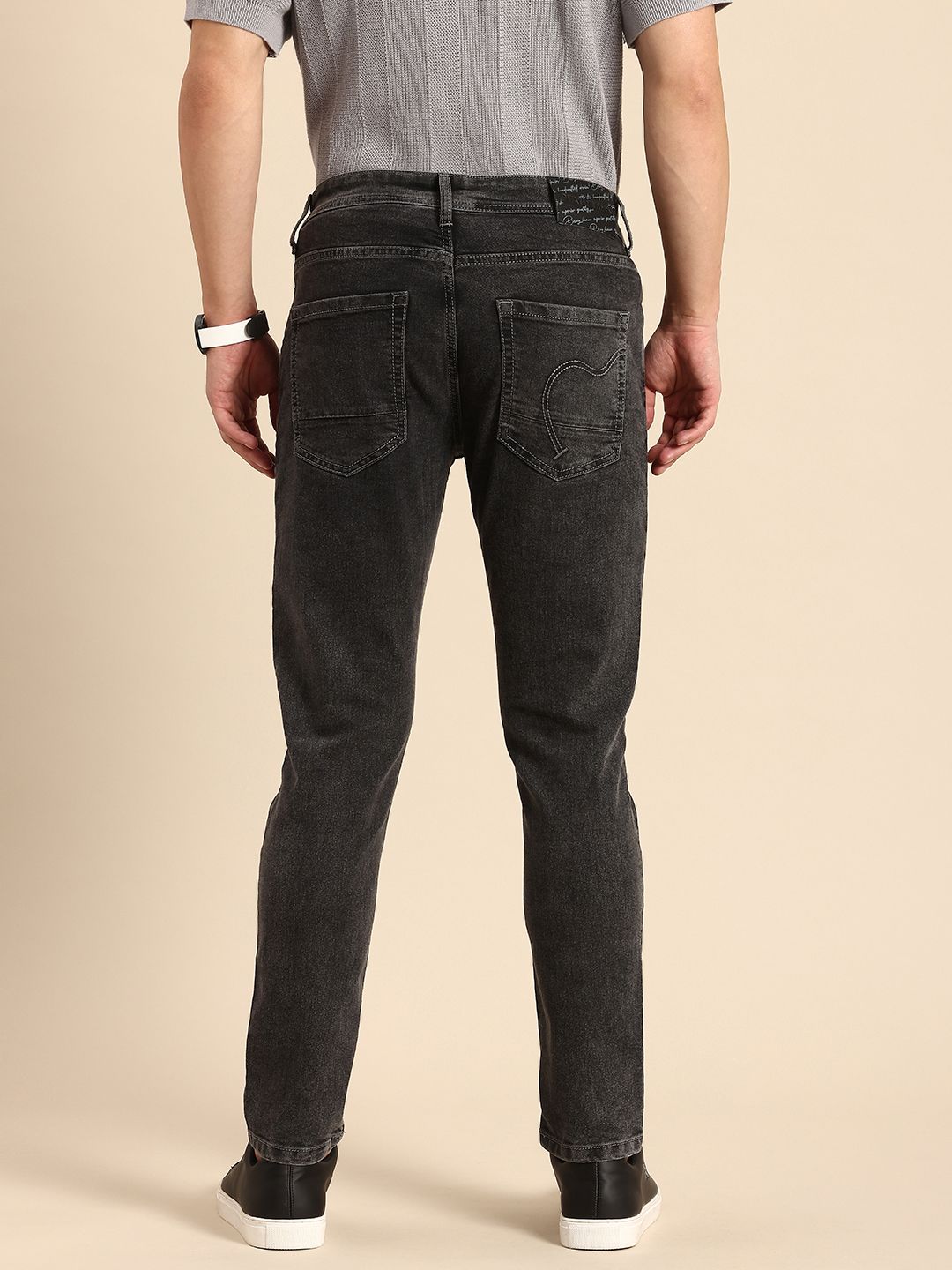 Being Human Men Heavy Fade Stretchable Jeans