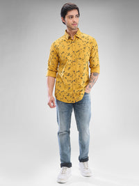 SPYKAR Men Slim Fit Floral Printed Casual Shirt