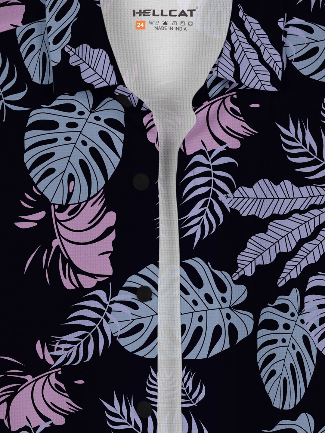 HELLCAT Boys Floral Opaque Printed Casual Shirt