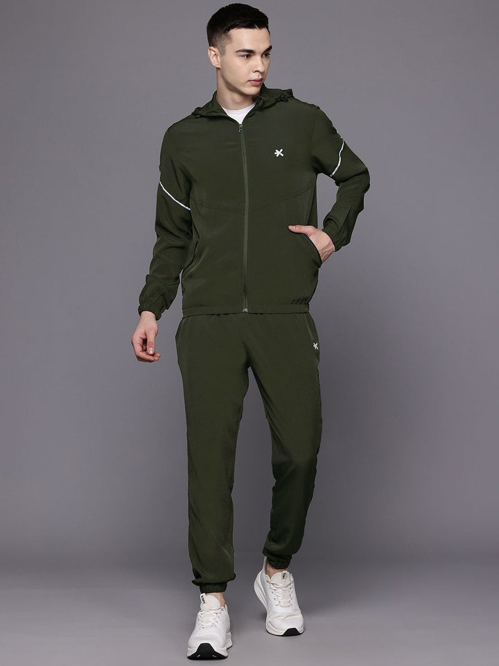 HRX by Hrithik Roshan Hooded Training Track Suit