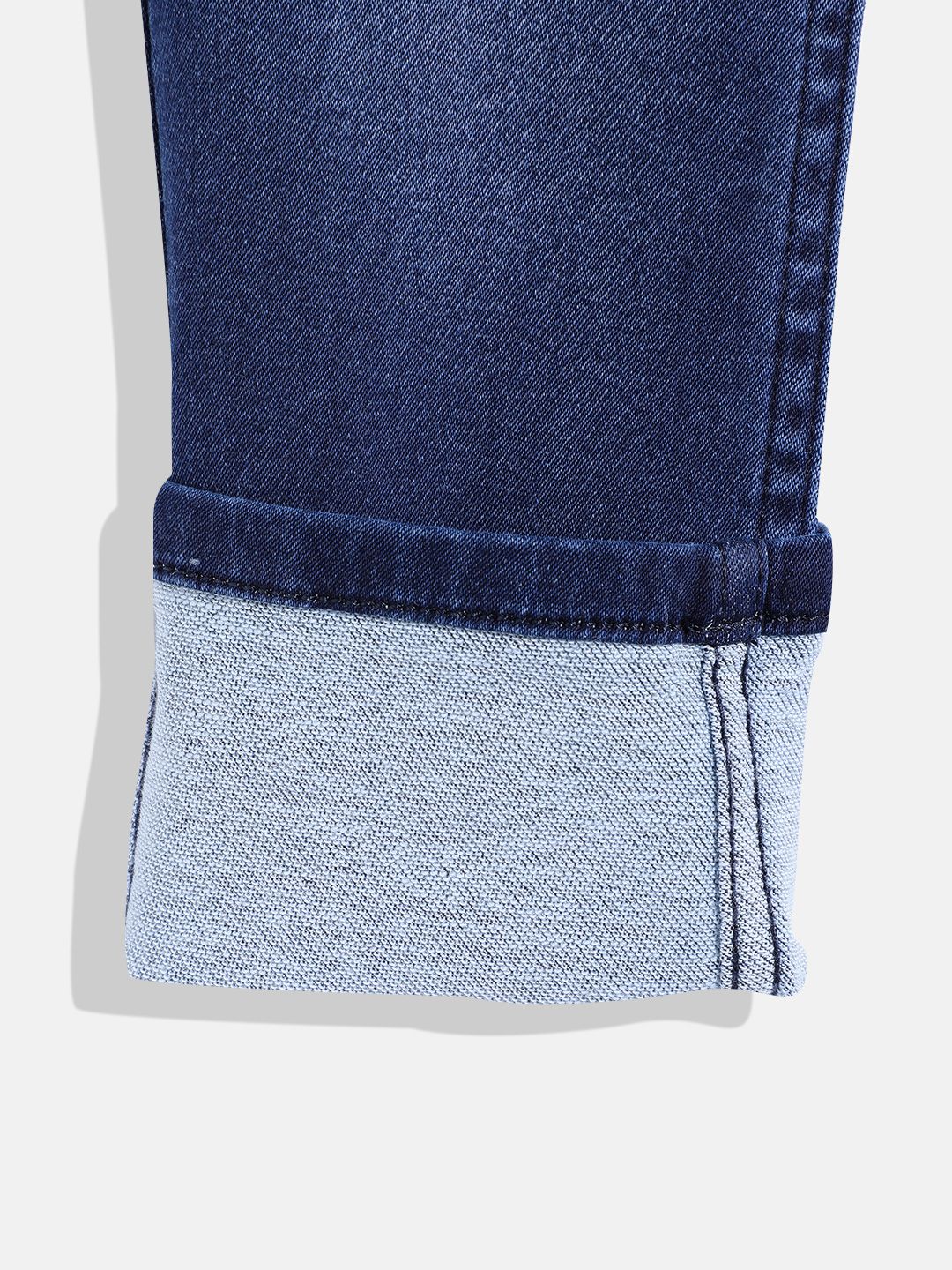 Monte Carlo Boys Slim Fit Printed Jeans