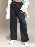 Tokyo Talkies Women High-Rise Cargos Trousers