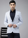 Park Avenue Active Fit Notched Lapel Single-Breasted Formal Blazer
