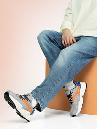 HRX by Hrithik Roshan Men Colourblocked Round Toe Sneakers